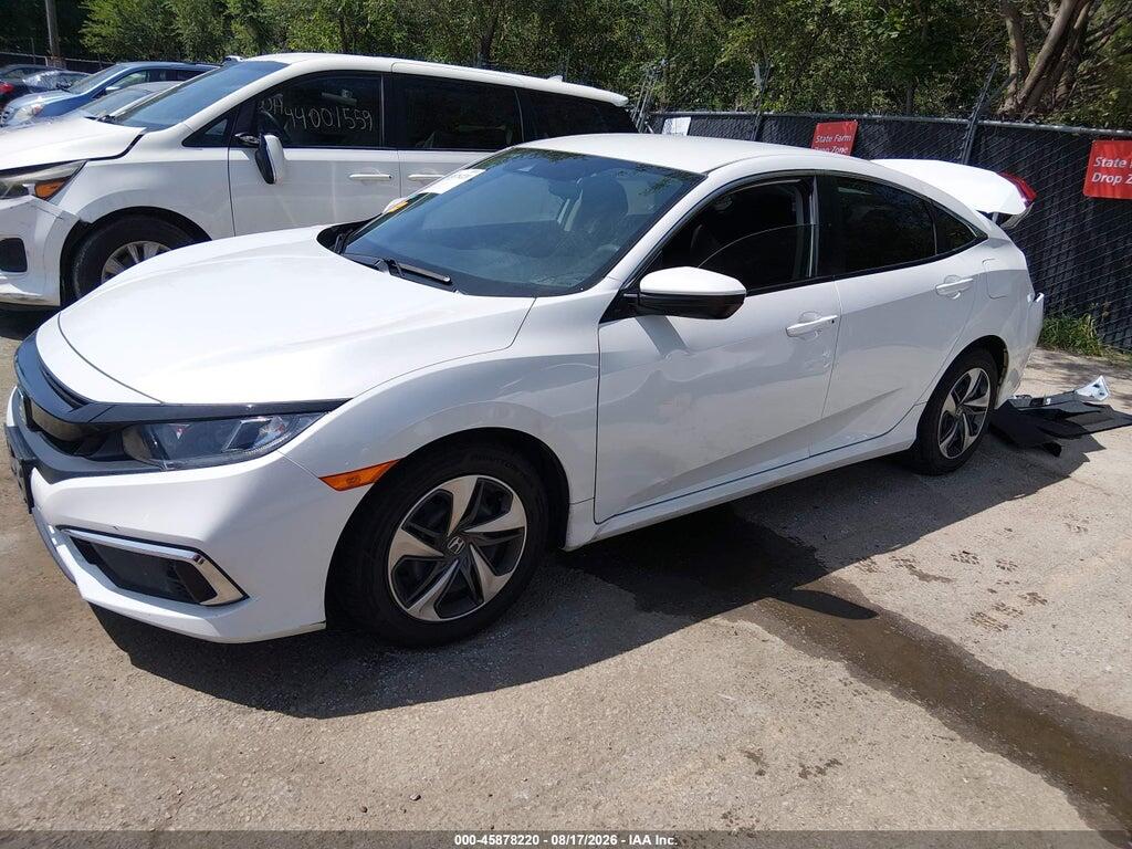 2HGFC2F60MH545322 2021 HONDA CIVIC photo no. 2