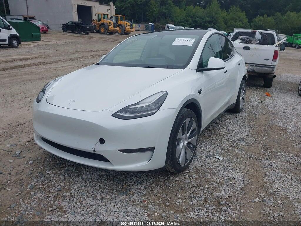 5YJYGDEE4MF305776 2021 TESLA MODEL Y photo no. 2