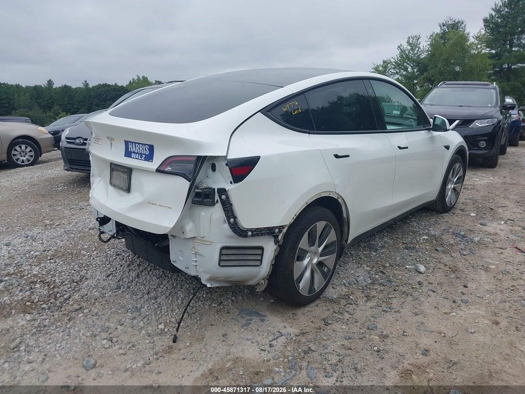 5YJYGDEE4MF305776 2021 TESLA MODEL Y photo no. 4