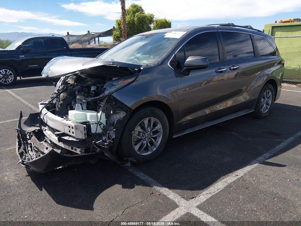 5TDJRKEC5MS031966 2021 TOYOTA SIENNA photo no. 2