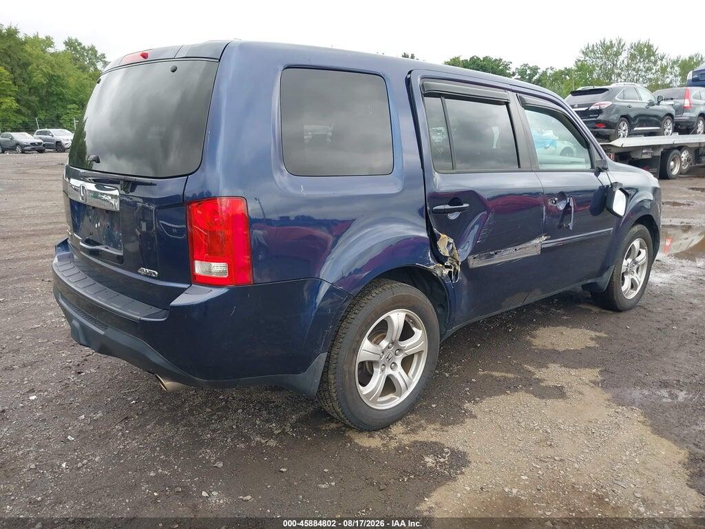 5FNYF4H59DB045776 2013 HONDA PILOT photo no. 4