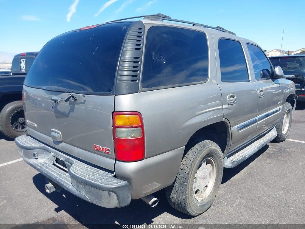 1GKEC13T22R317841 2002 GMC YUKON photo no. 4