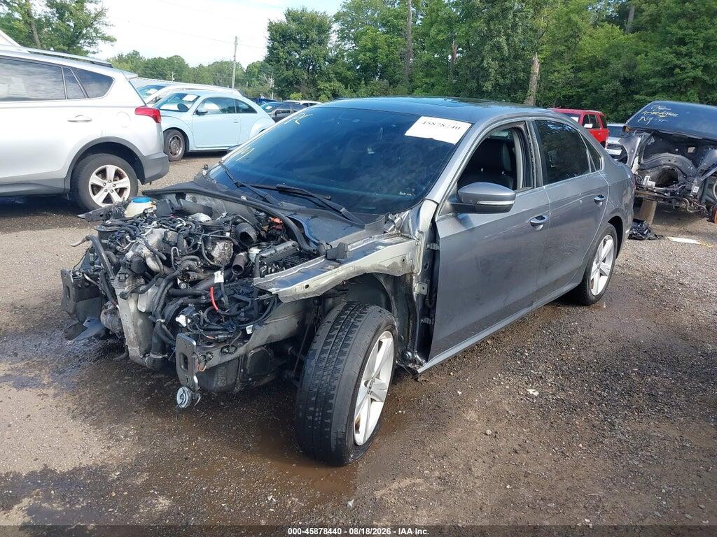 1VWBN7A38DC029937 2013 VOLKSWAGEN PASSAT photo no. 2