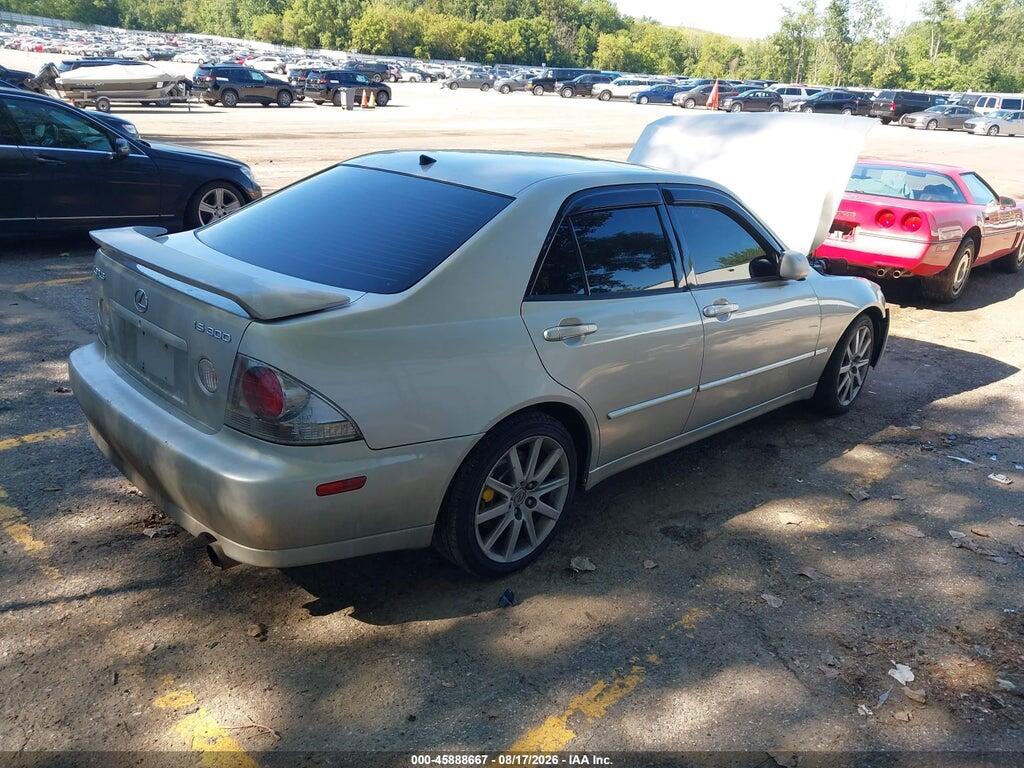 JTHBD192320039772 2002 LEXUS IS 300 photo no. 4