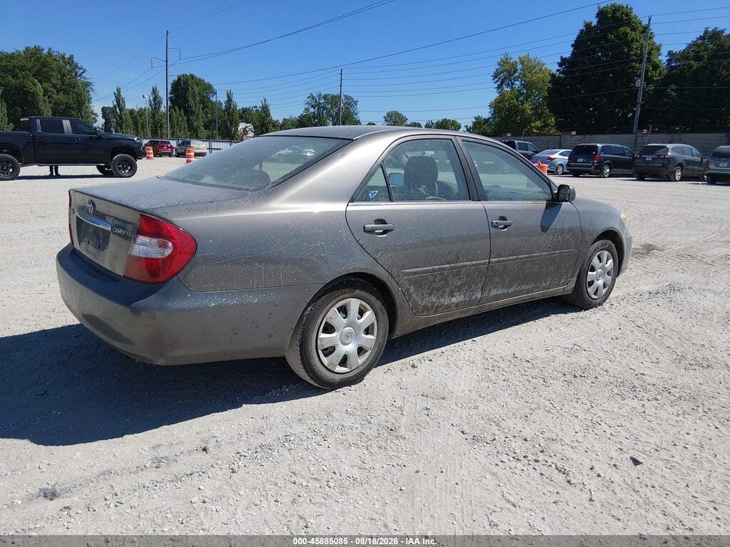 4T1BE32K32U544705 2002 TOYOTA CAMRY photo no. 4