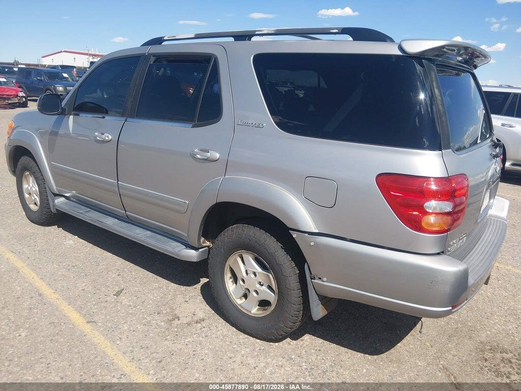 5TDBT48A92S089975 2002 TOYOTA SEQUOIA photo no. 3