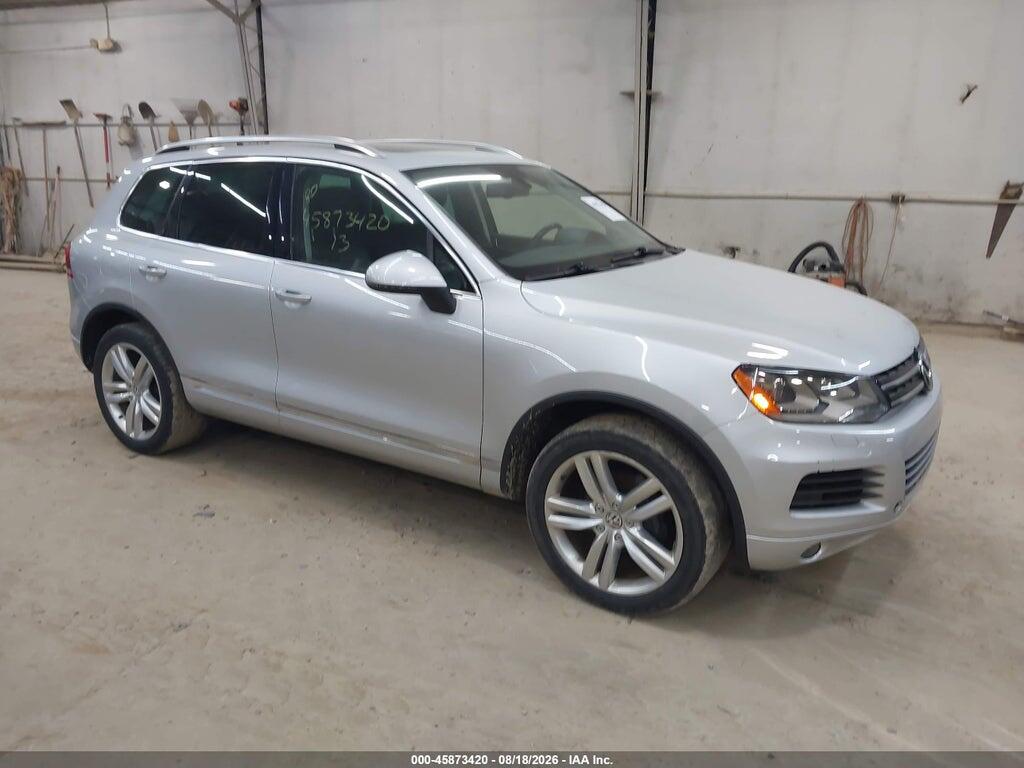 WVGEP9BPXDD007306 2013 VOLKSWAGEN TOUAREG photo no. 1