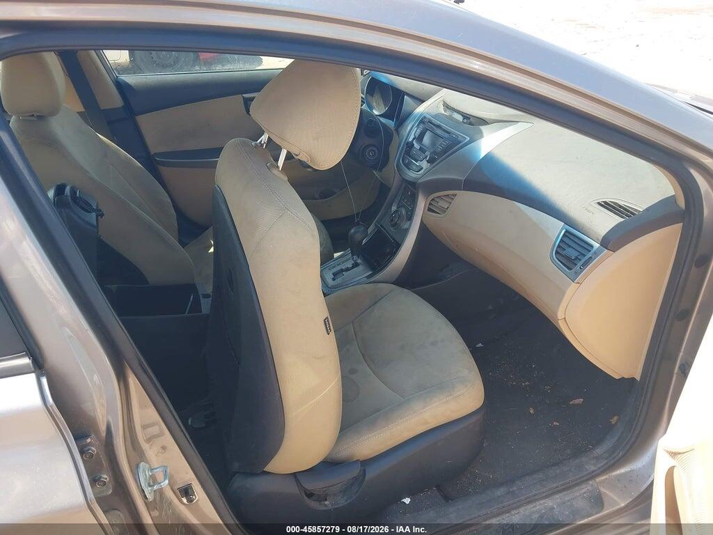 5NPDH4AE8DH227814 2013 HYUNDAI ELANTRA photo no. 5