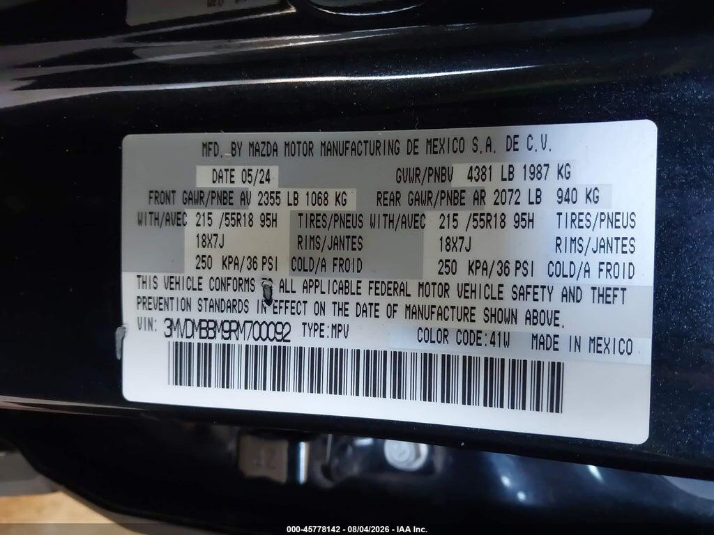3MVDMBBM9RM700092 2024 MAZDA CX-30 photo no. 9