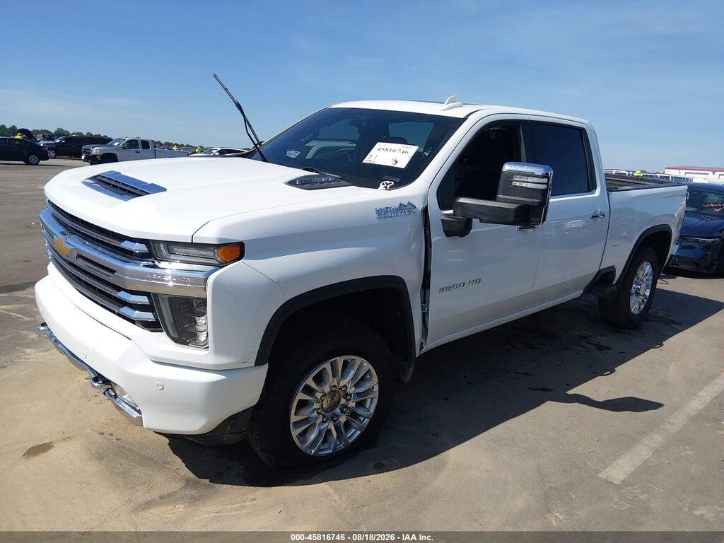 1GC4YREY2MF160977 2021 CHEVROLET SILVERADO 2500HD photo no. 2