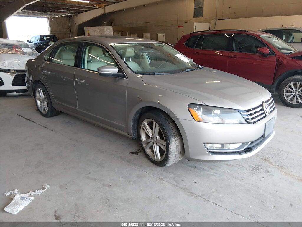 1VWCN7A35DC102332 2013 VOLKSWAGEN PASSAT photo no. 1