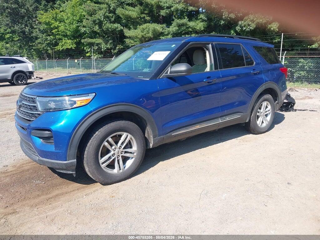 1FMSK8DH3MGC40752 2021 FORD EXPLORER photo no. 2
