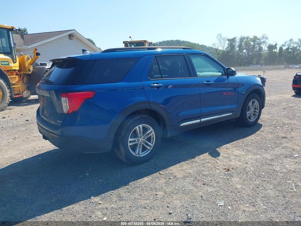 1FMSK8DH3MGC40752 2021 FORD EXPLORER photo no. 4