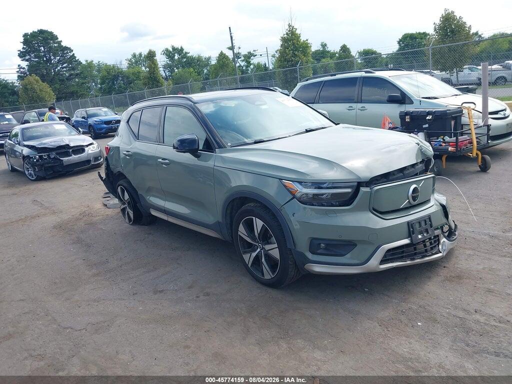 2021 VOLVO XC40 RECHARGE PURE ELECTRIC YV4ED3UR0M2553744