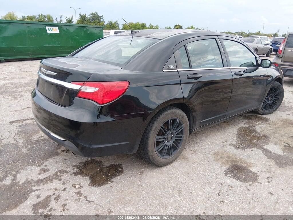 1C3CCBAB9CN289570 2012 CHRYSLER 200 photo no. 4
