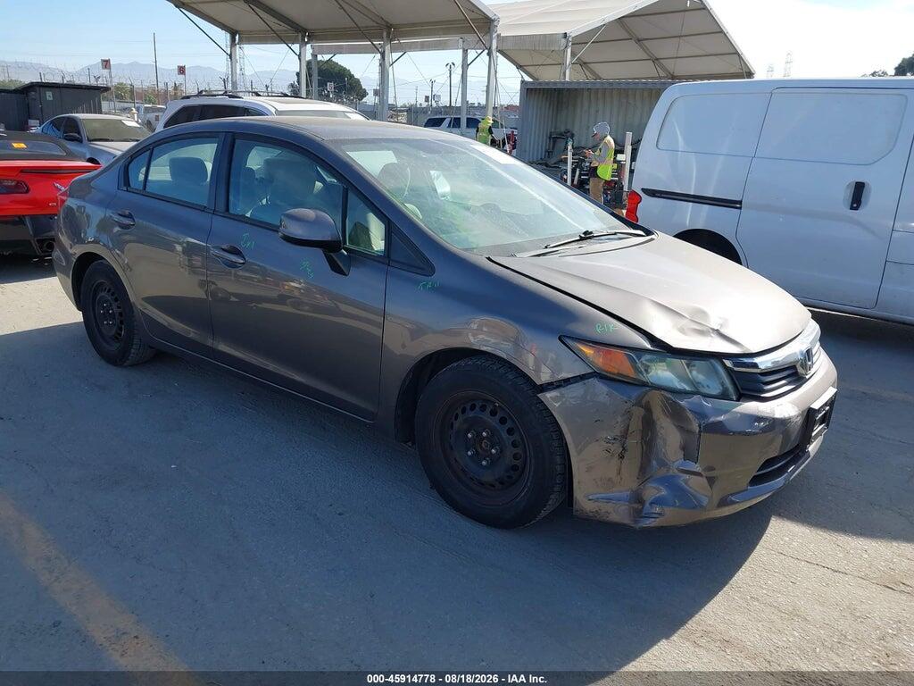 19XFB2F5XCE336124 2012 HONDA CIVIC photo no. 1
