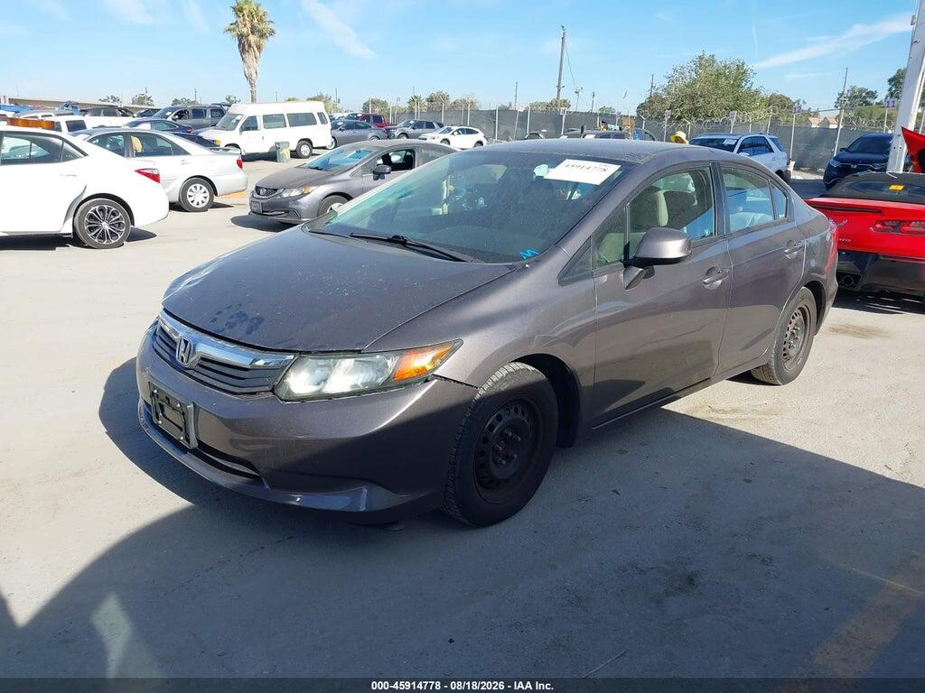 19XFB2F5XCE336124 2012 HONDA CIVIC photo no. 2