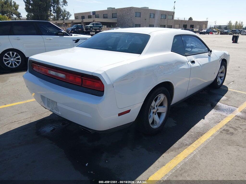 2C3CDYAG0CH258745 2012 DODGE CHALLENGER photo no. 4