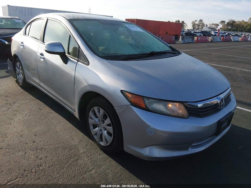 2HGFB2F58CH570977 2012 HONDA CIVIC photo no. 1