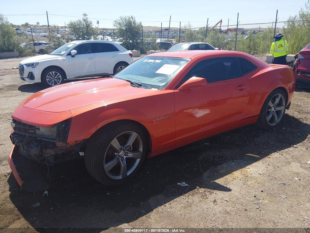 2G1FB1E30C9173873 2012 CHEVROLET CAMARO photo no. 2