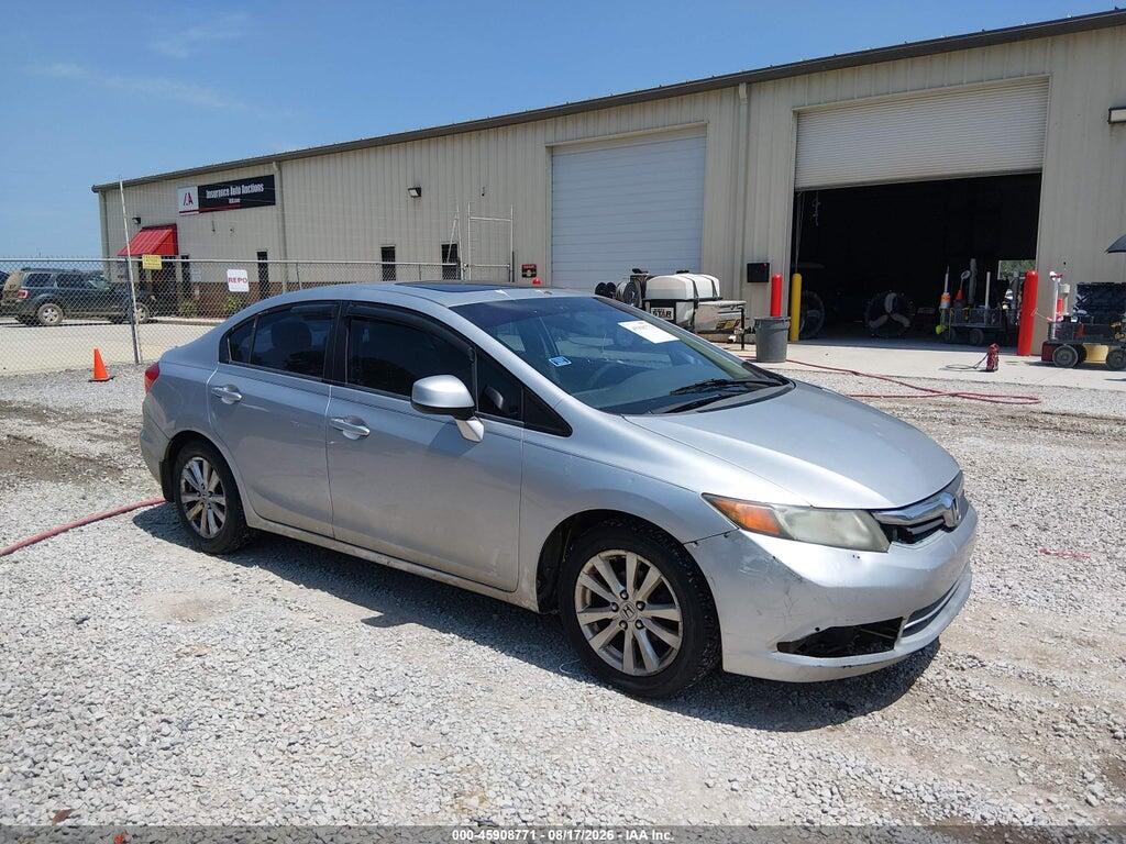 19XFB2F80CE019723 2012 HONDA CIVIC photo no. 1