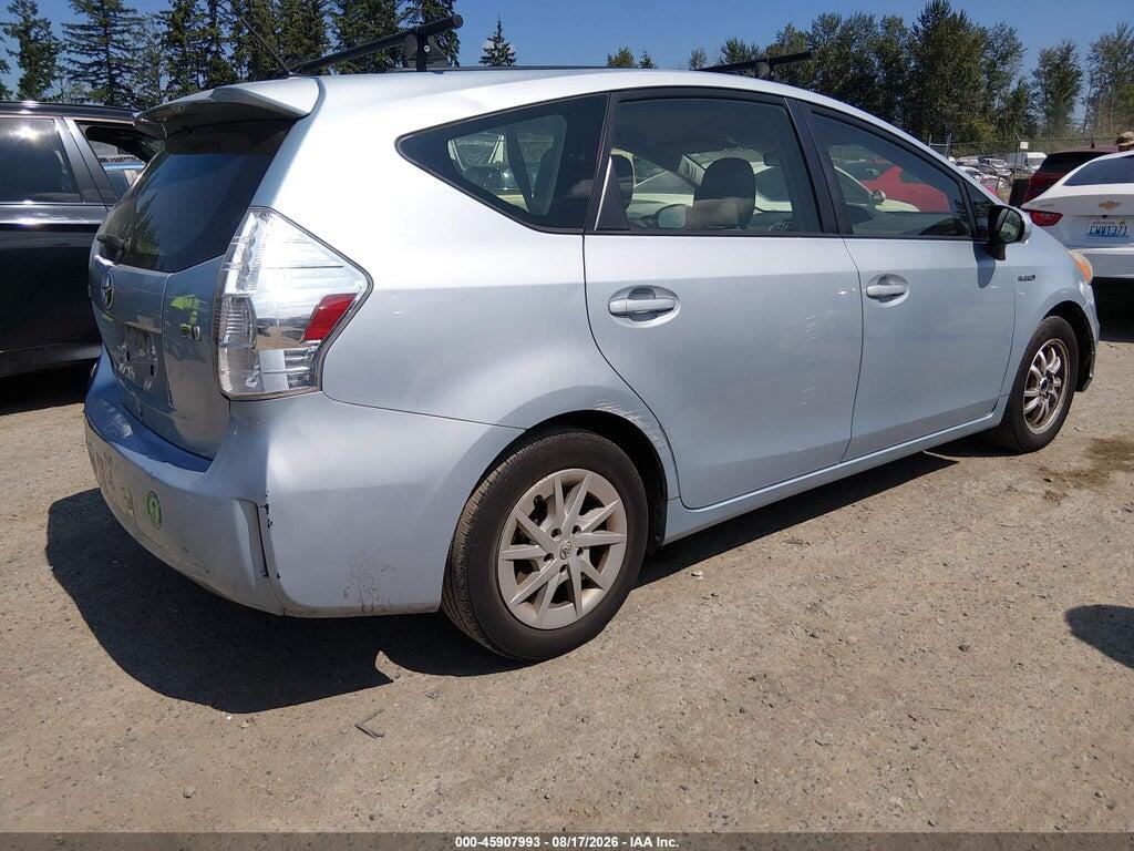 JTDZN3EU1C3105185 2012 TOYOTA PRIUS V photo no. 4