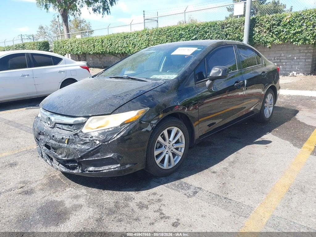19XFB2F90CE337687 2012 HONDA CIVIC photo no. 2