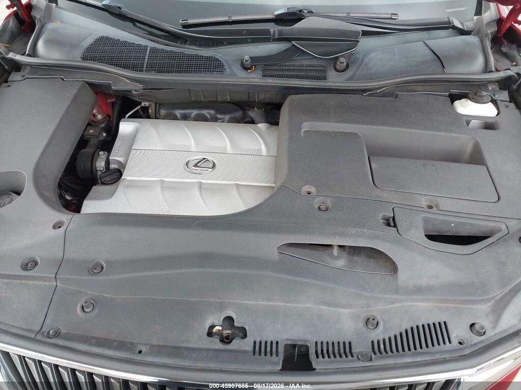 2T2ZK1BA7CC080836 2012 LEXUS RX photo no. 10