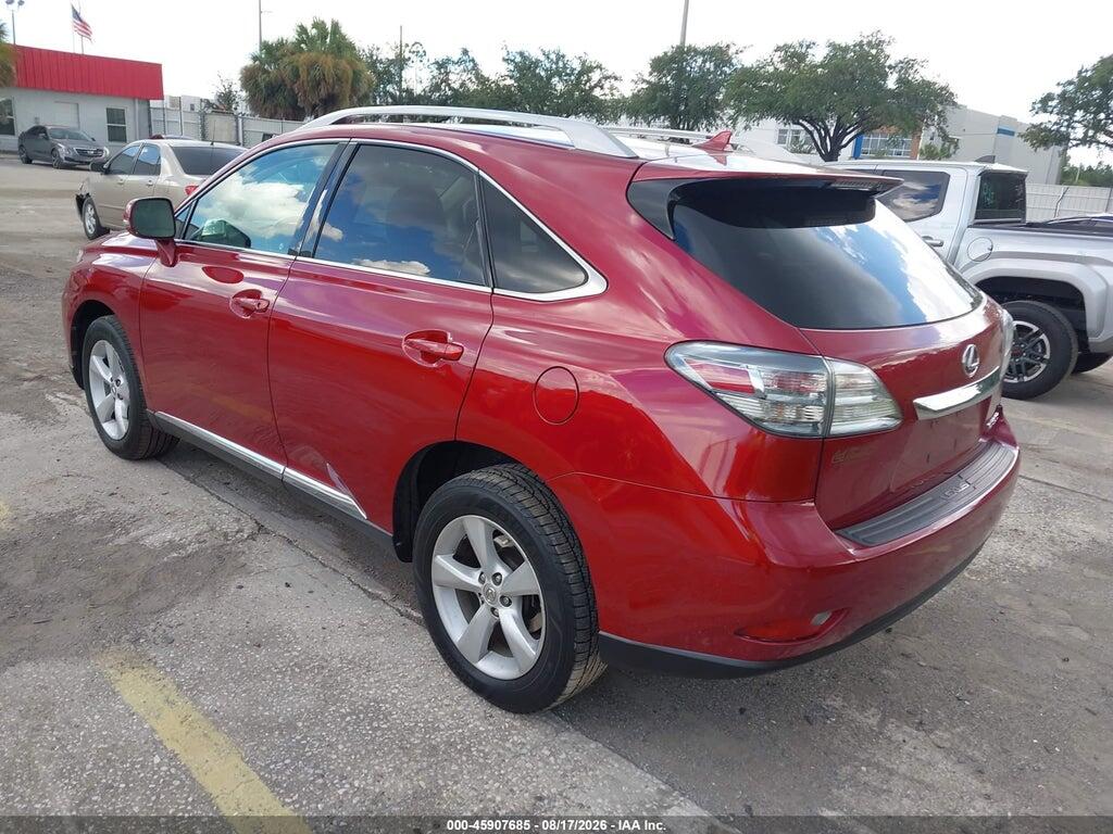2T2ZK1BA7CC080836 2012 LEXUS RX photo no. 3