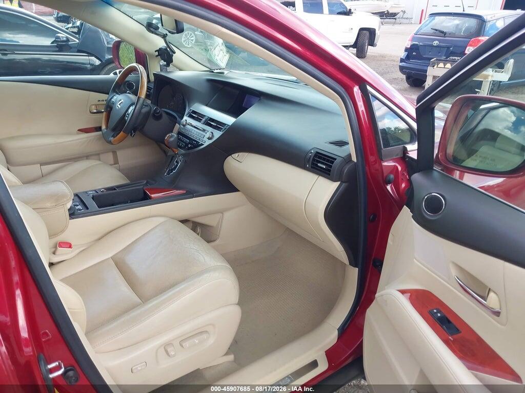 2T2ZK1BA7CC080836 2012 LEXUS RX photo no. 5