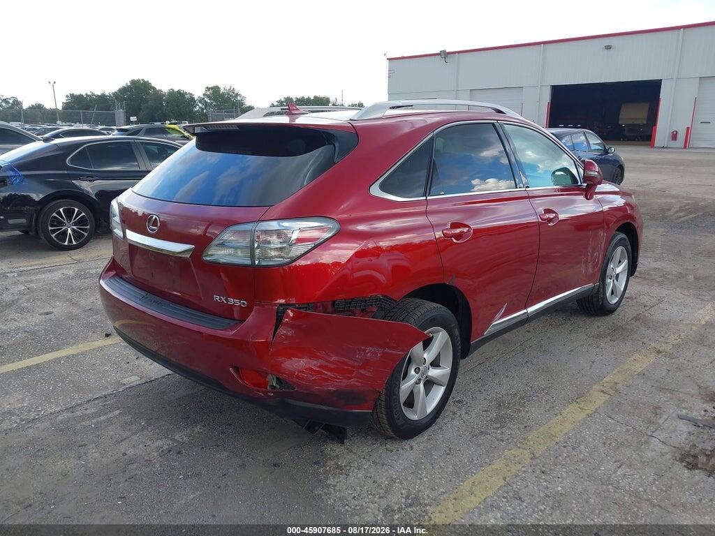 2T2ZK1BA7CC080836 2012 LEXUS RX photo no. 6