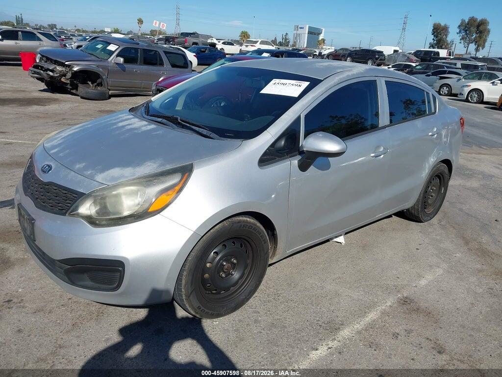 KNADM4A31C6041726 2012 KIA RIO photo no. 2