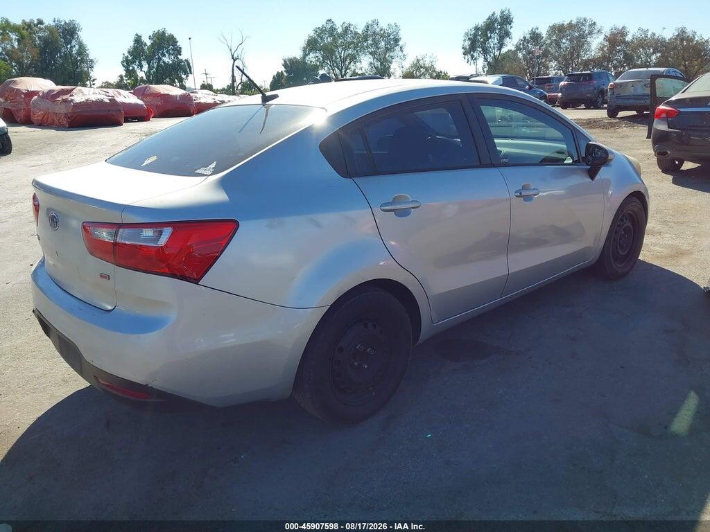 KNADM4A31C6041726 2012 KIA RIO photo no. 4