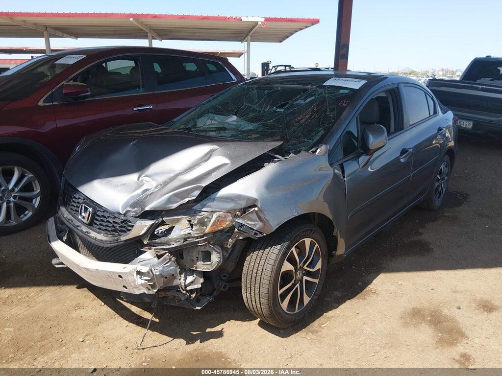 19XFB2F87DE037475 2013 HONDA CIVIC photo no. 2