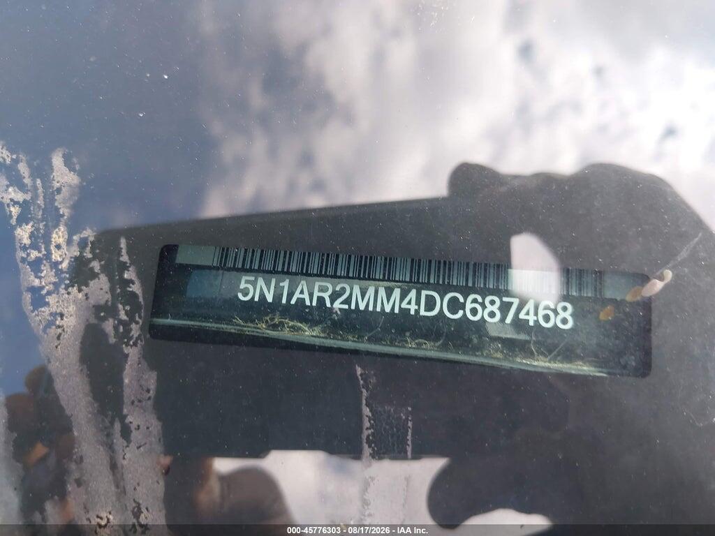 5N1AR2MM4DC687468 2013 NISSAN PATHFINDER photo no. 9