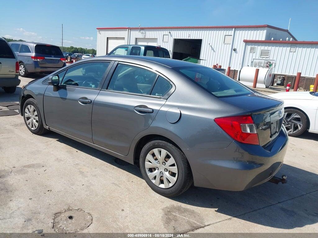 19XFB2E55CE026223 2012 HONDA CIVIC photo no. 2