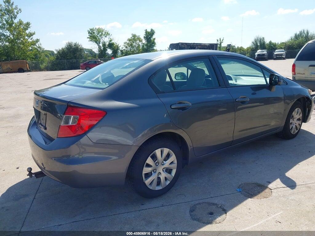 19XFB2E55CE026223 2012 HONDA CIVIC photo no. 3