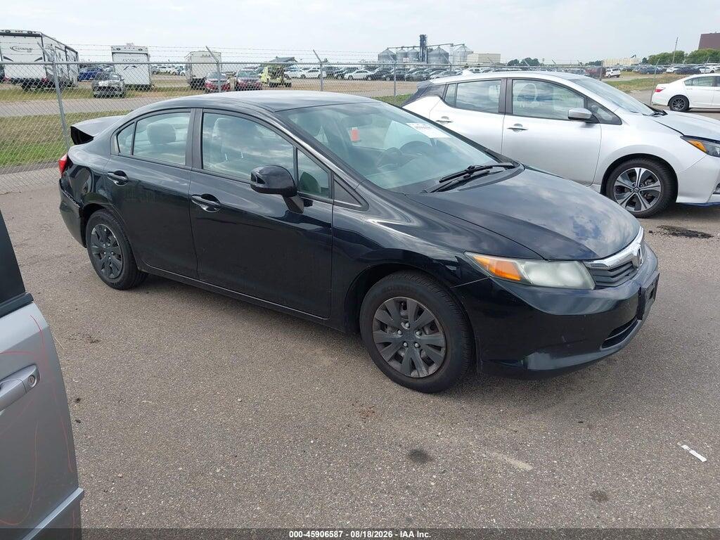 19XFB2F59CE101245 2012 HONDA CIVIC photo no. 1