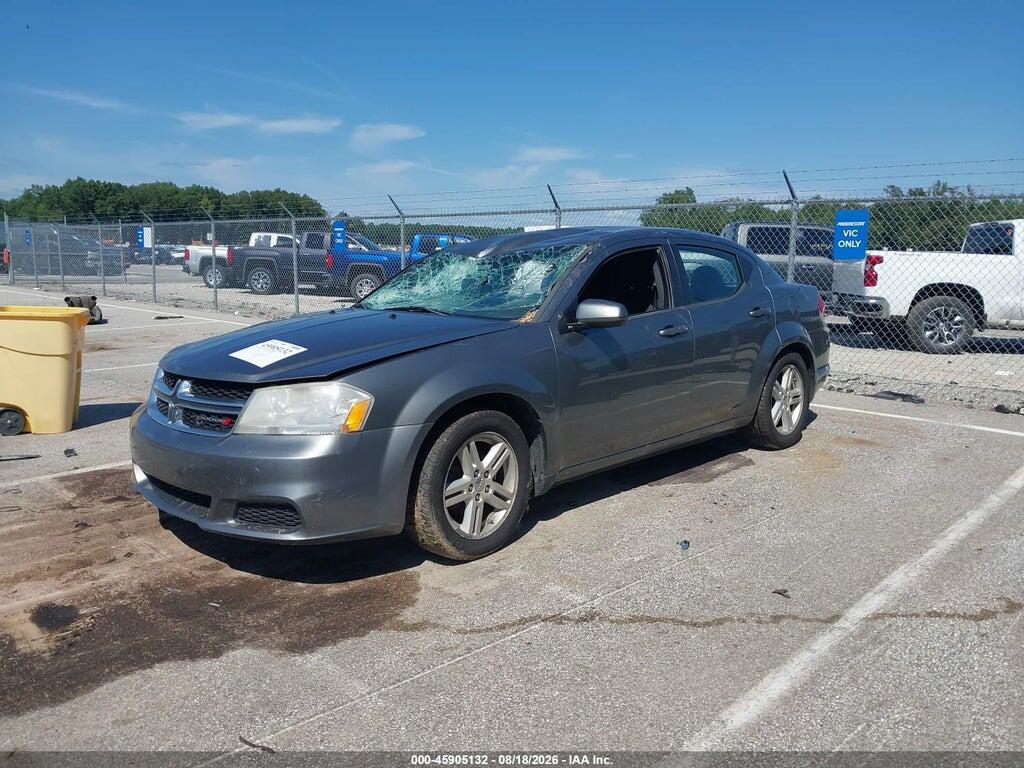 1C3CDZCB8CN211901 2012 DODGE AVENGER photo no. 2