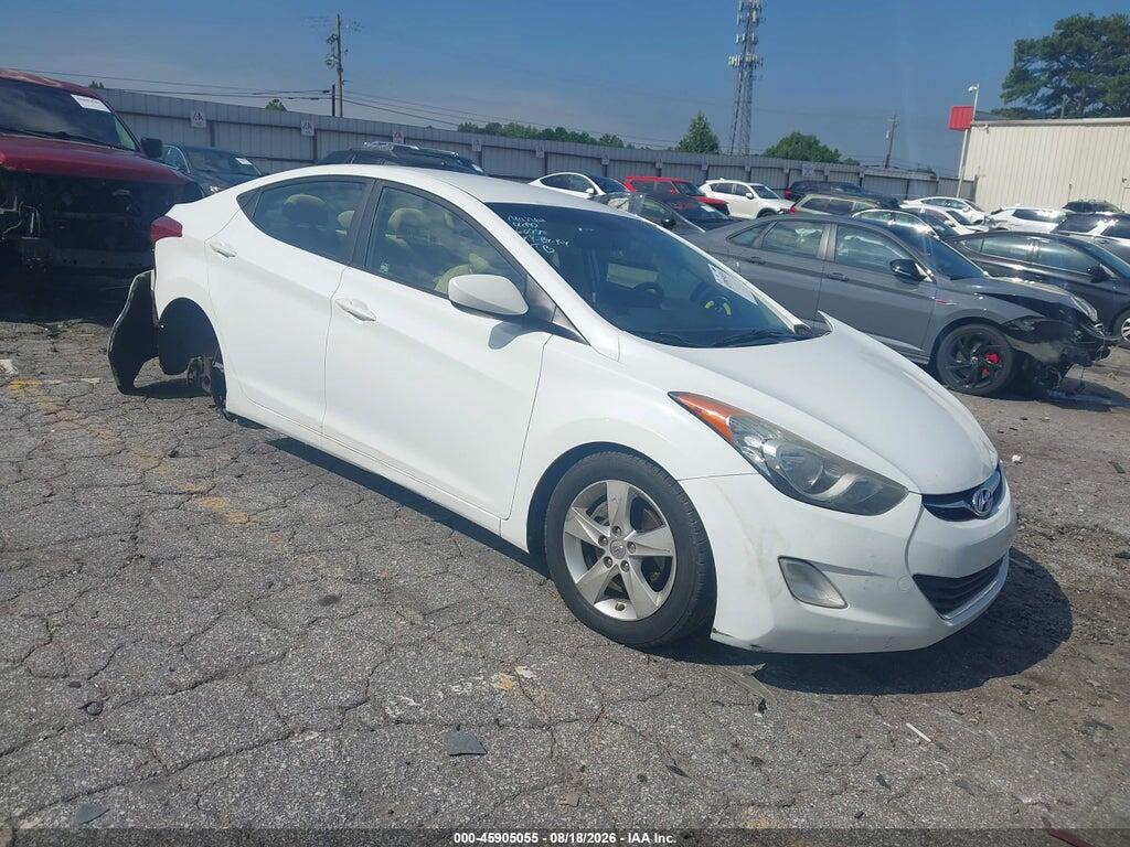 5NPDH4AE6CH110876 2012 HYUNDAI ELANTRA photo no. 1