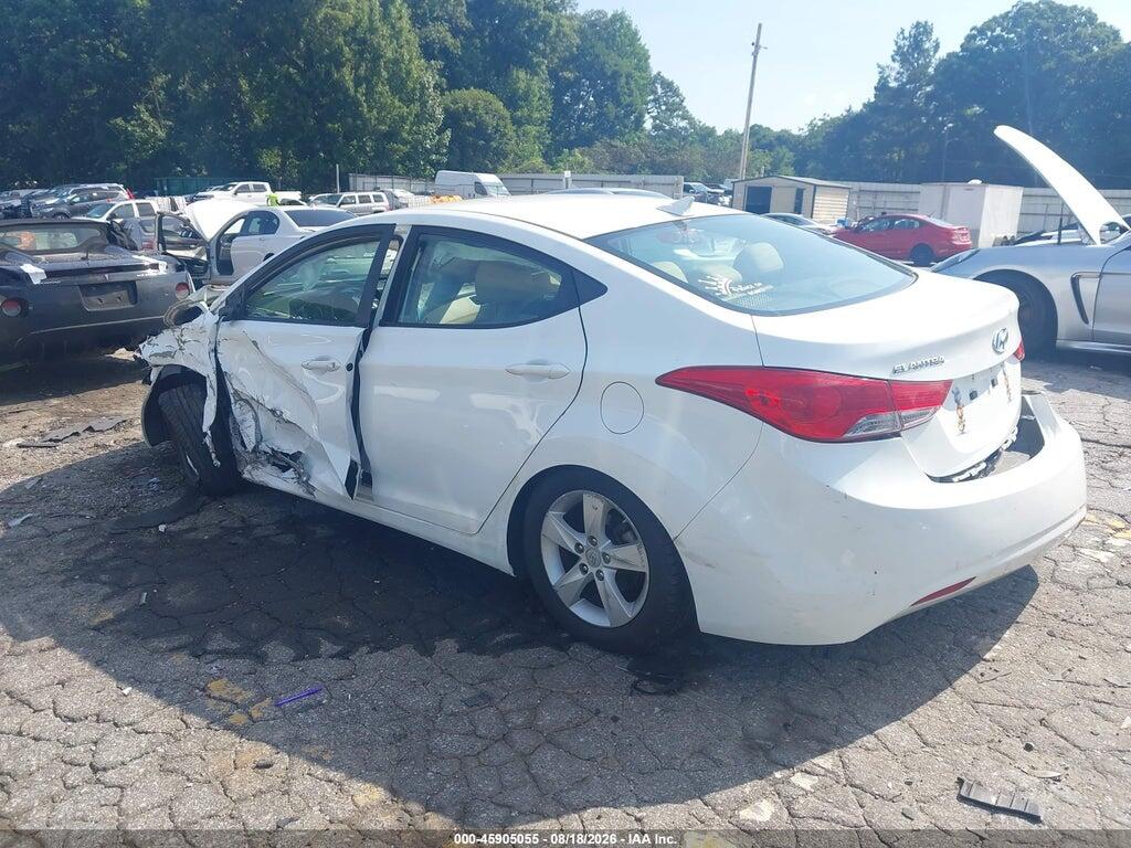 5NPDH4AE6CH110876 2012 HYUNDAI ELANTRA photo no. 3