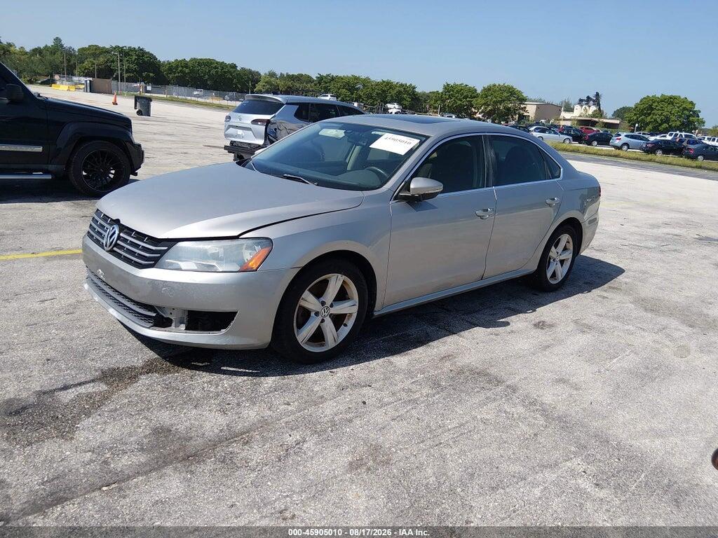 1VWBN7A3XCC013110 2012 VOLKSWAGEN PASSAT photo no. 2