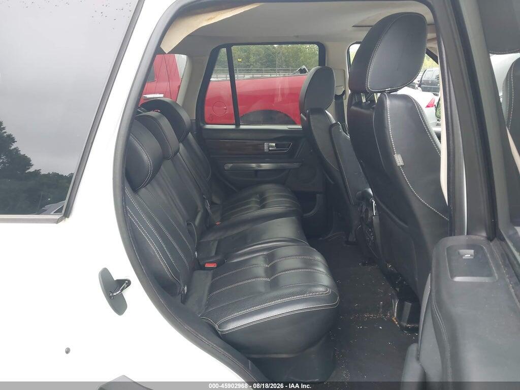 SALSK2D46CA755821 2012 LAND ROVER RANGE ROVER SPORT photo no. 8