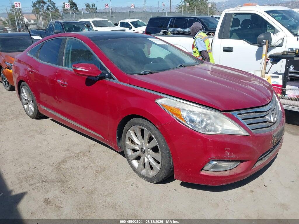 2012 HYUNDAI AZERA KMHFH4JG2CA124626