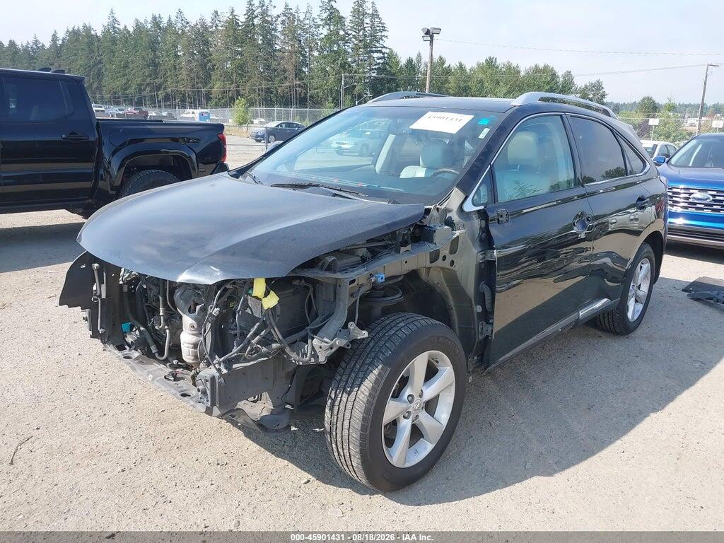 2T2BK1BA1CC137985 2012 LEXUS RX 350 photo no. 2