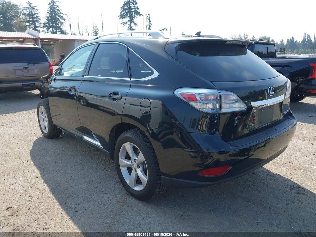 2T2BK1BA1CC137985 2012 LEXUS RX 350 photo no. 3