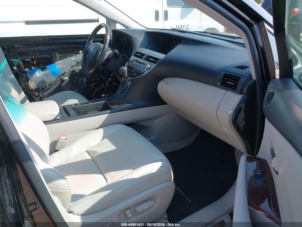 2T2BK1BA1CC137985 2012 LEXUS RX 350 photo no. 5