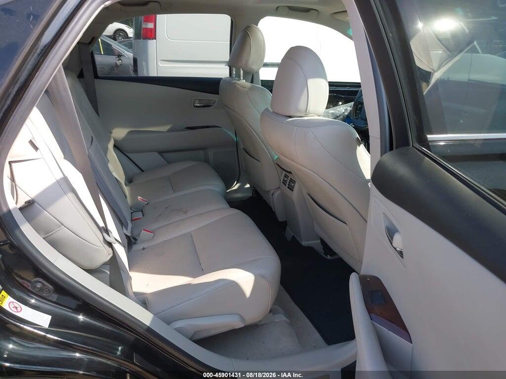 2T2BK1BA1CC137985 2012 LEXUS RX 350 photo no. 8