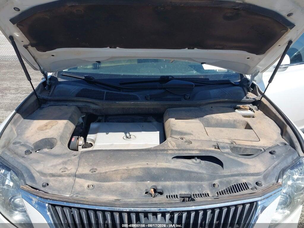JTJZK1BA1C2005890 2012 LEXUS RX 350 photo no. 10