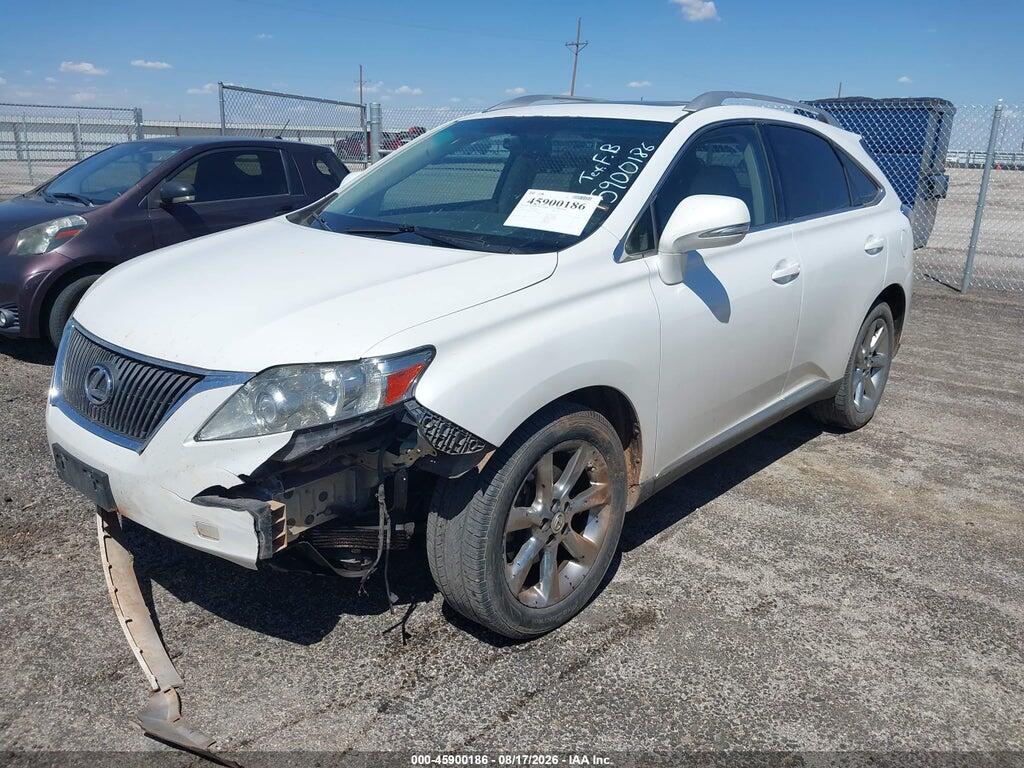 JTJZK1BA1C2005890 2012 LEXUS RX 350 photo no. 2